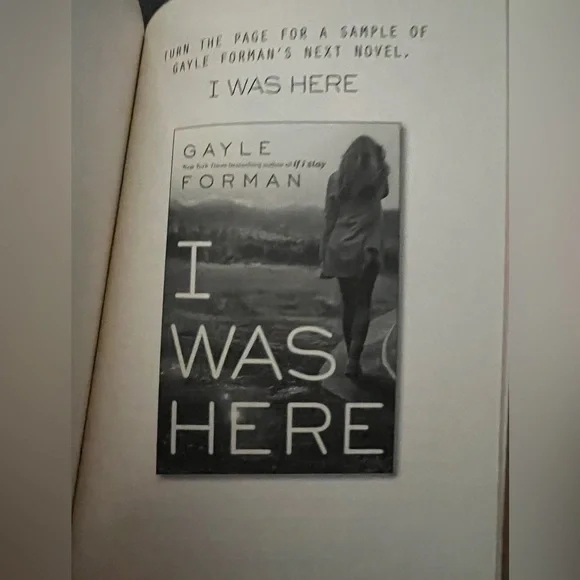 Where She Went by Gale Forman (Book 2, If I Stay) Paperback - Picture 5 of 6